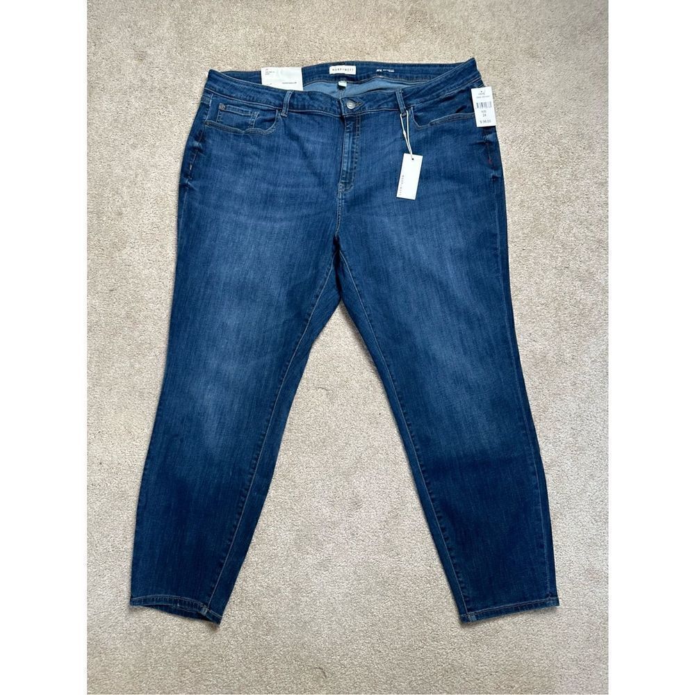 Warp+Weft women’s JFK-Skinny Plus Jeans Size 24W